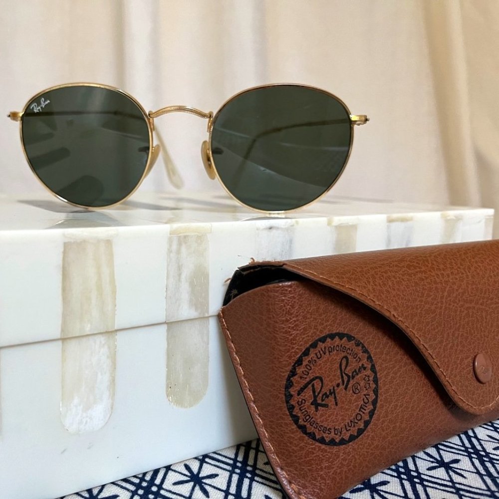 Ray-Ban Round Metal "John Lennon" Sunglasses